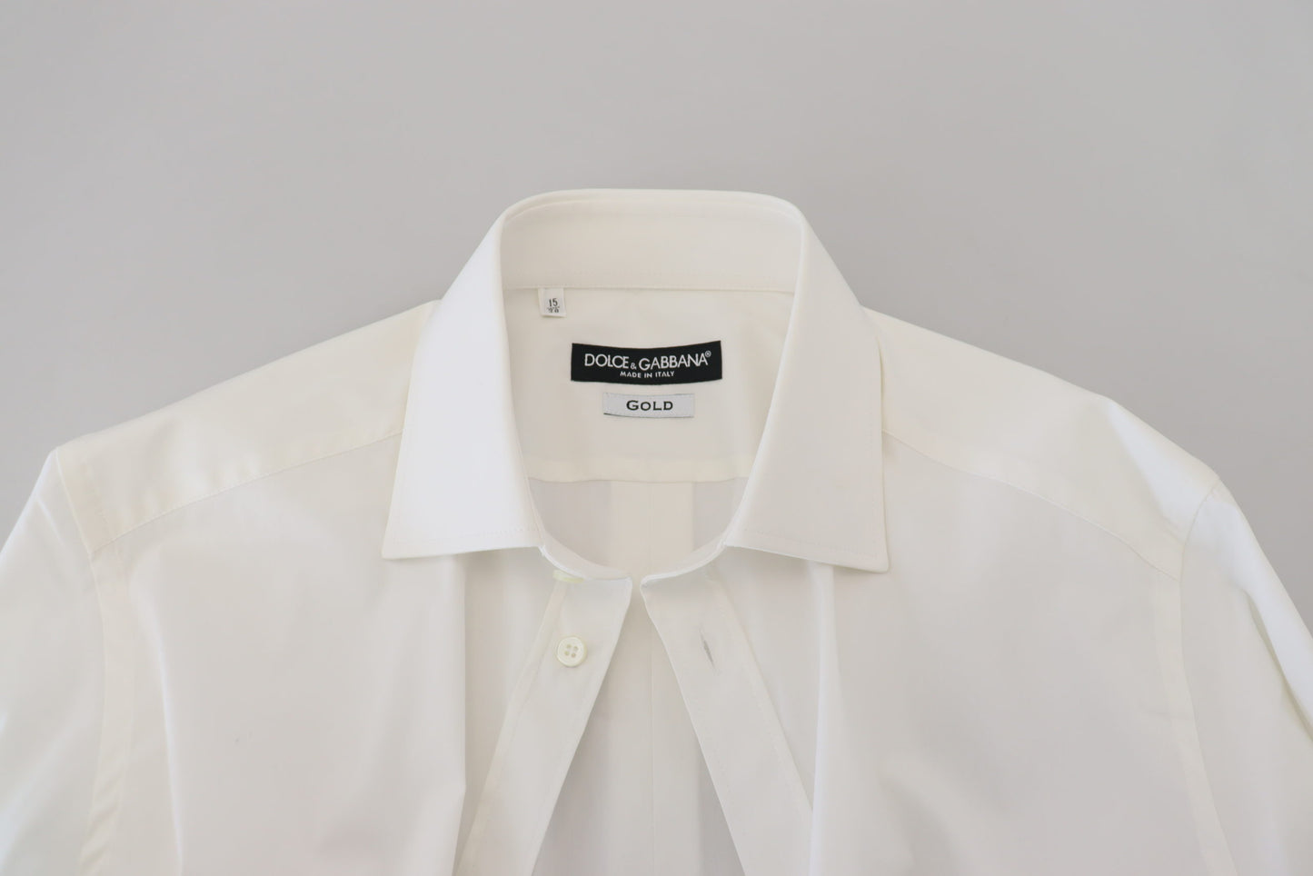 Dolce & Gabbana Elegant White Slim Fit Dress Shirt