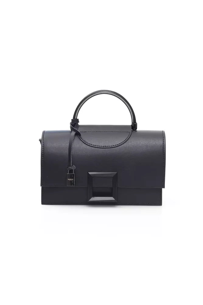 Baldinini Trend Black Leather Women Handbag