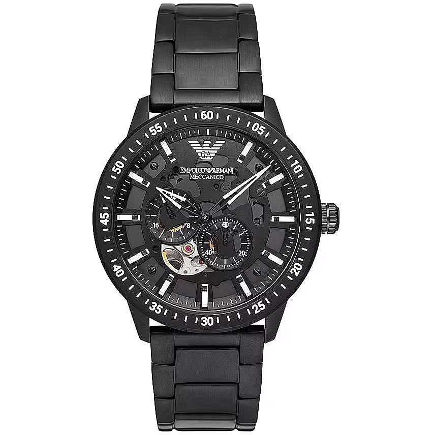 Emporio Armani Elegant Men's Steel Chronograph Watch