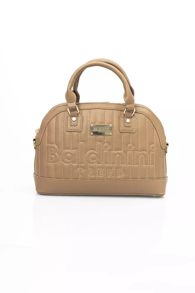 Baldinini Trend Beige Polyethylene Women Handbag