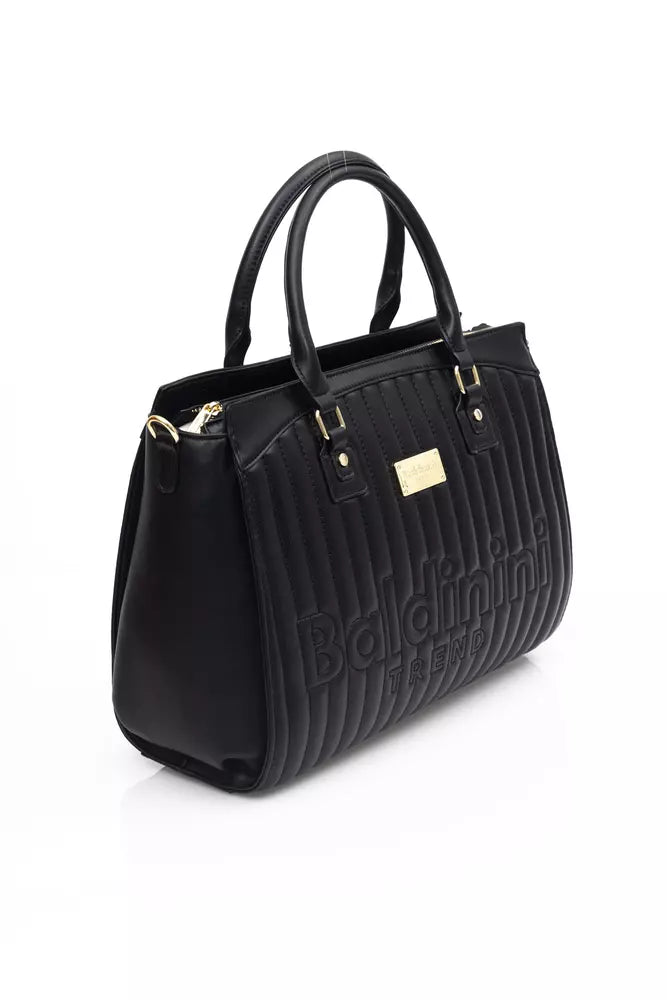 Baldinini Trend Black Polyethylene Women Handbag