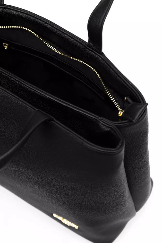 Baldinini Trend Black Polyethylene Women Handbag