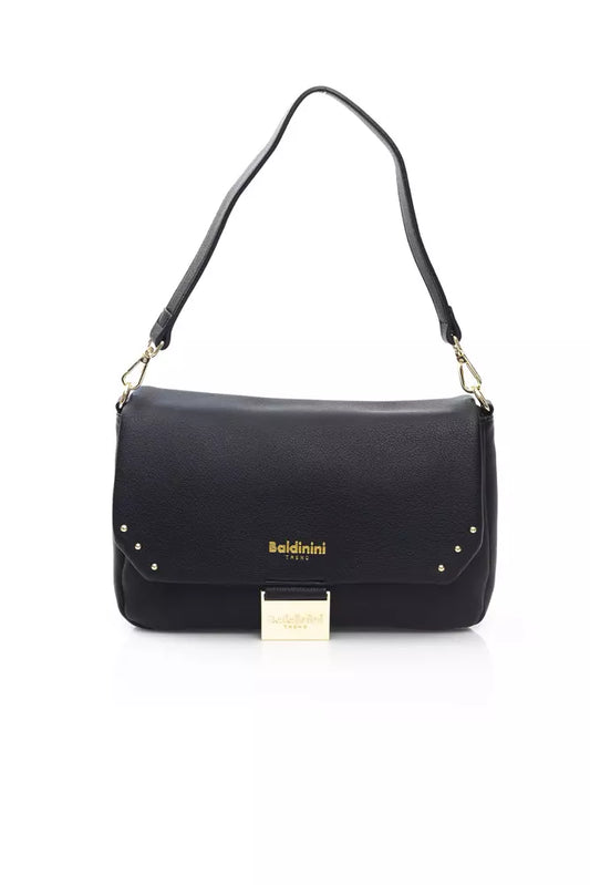 Baldinini Trend Black Polyethylene Women Shoulder Bag