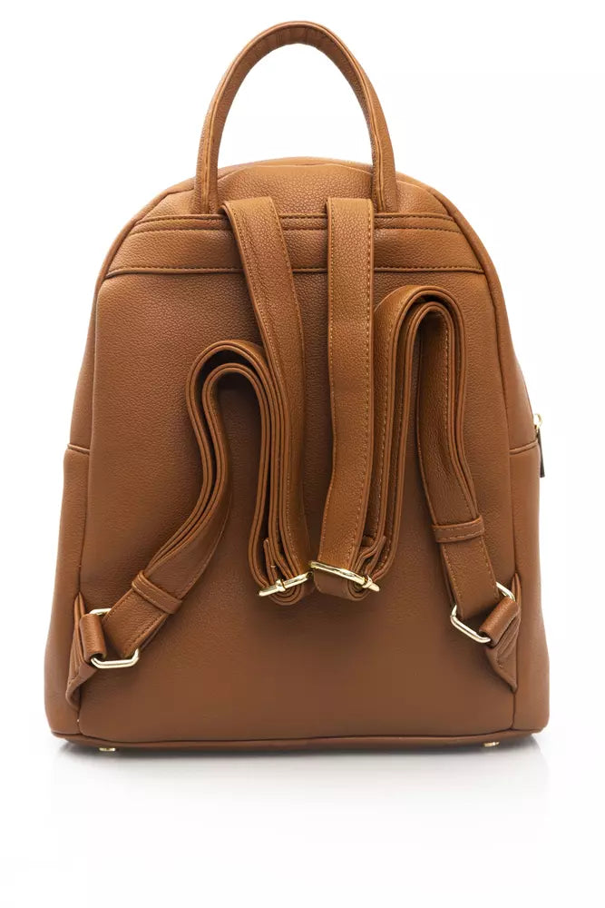 Baldinini Trend Brown Polyethylene Women Backpack