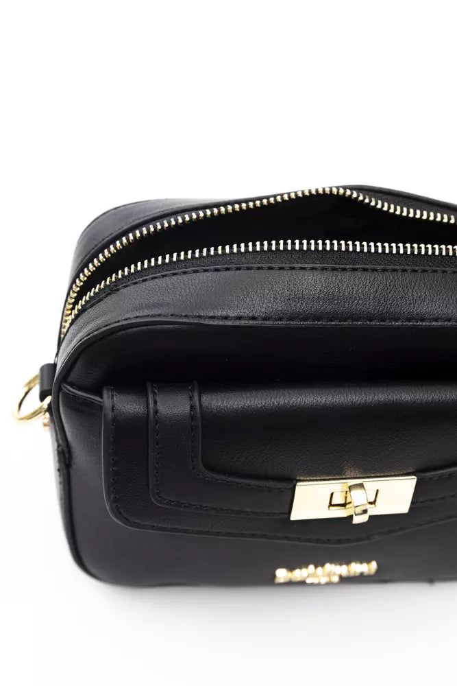 Baldinini Trend Black Polyethylene Women Shoulder Bag