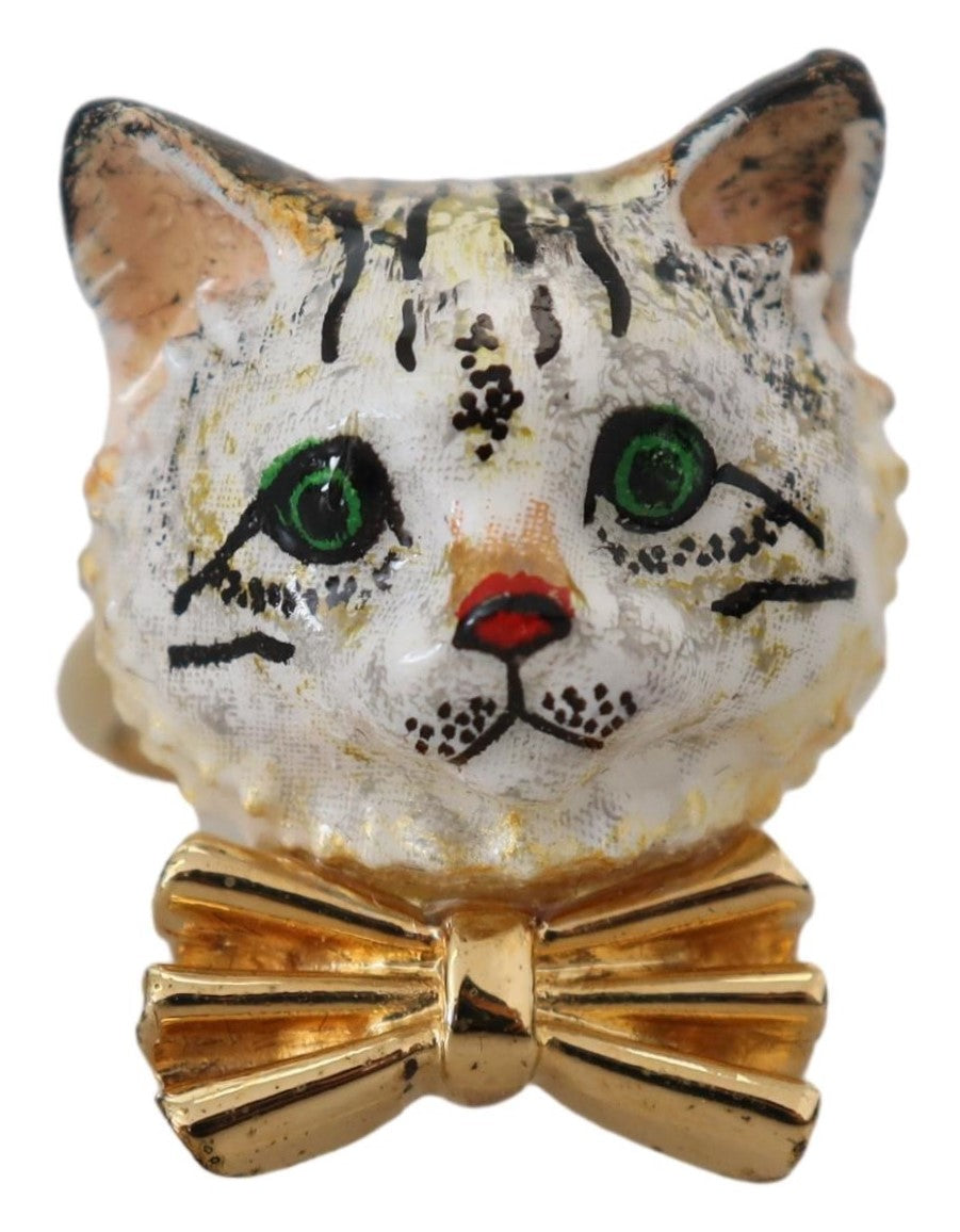 Dolce & Gabbana Enchanting Feline Resin Ring