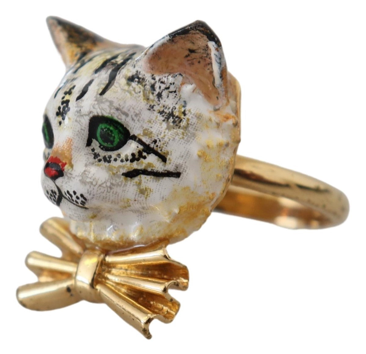 Dolce & Gabbana Enchanting Feline Resin Ring