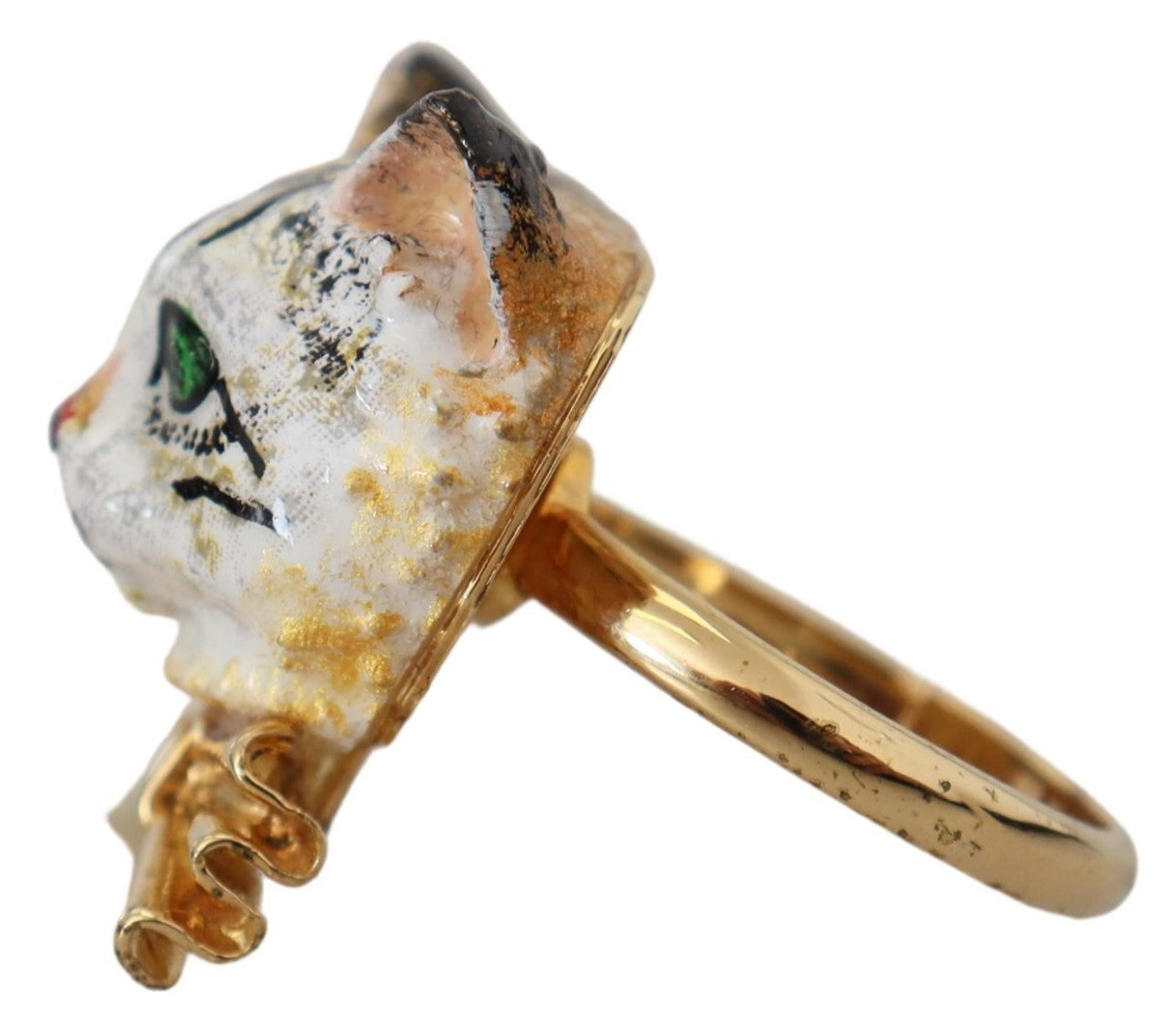 Dolce & Gabbana Enchanting Feline Resin Ring