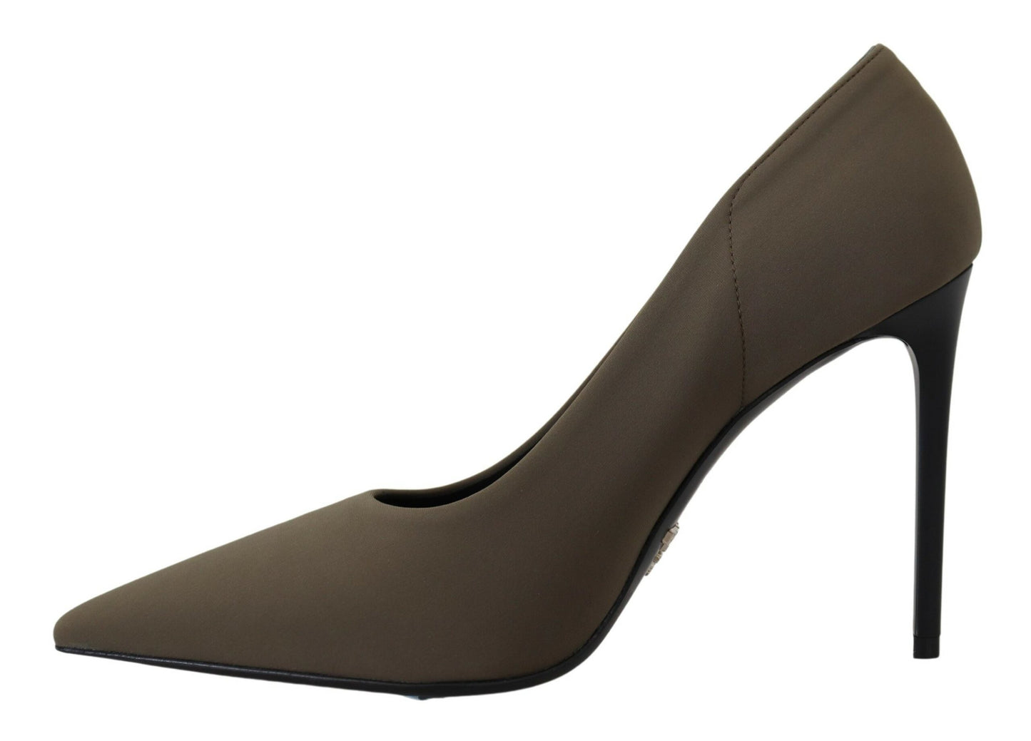 Prada Exquisite Suede Green Pumps