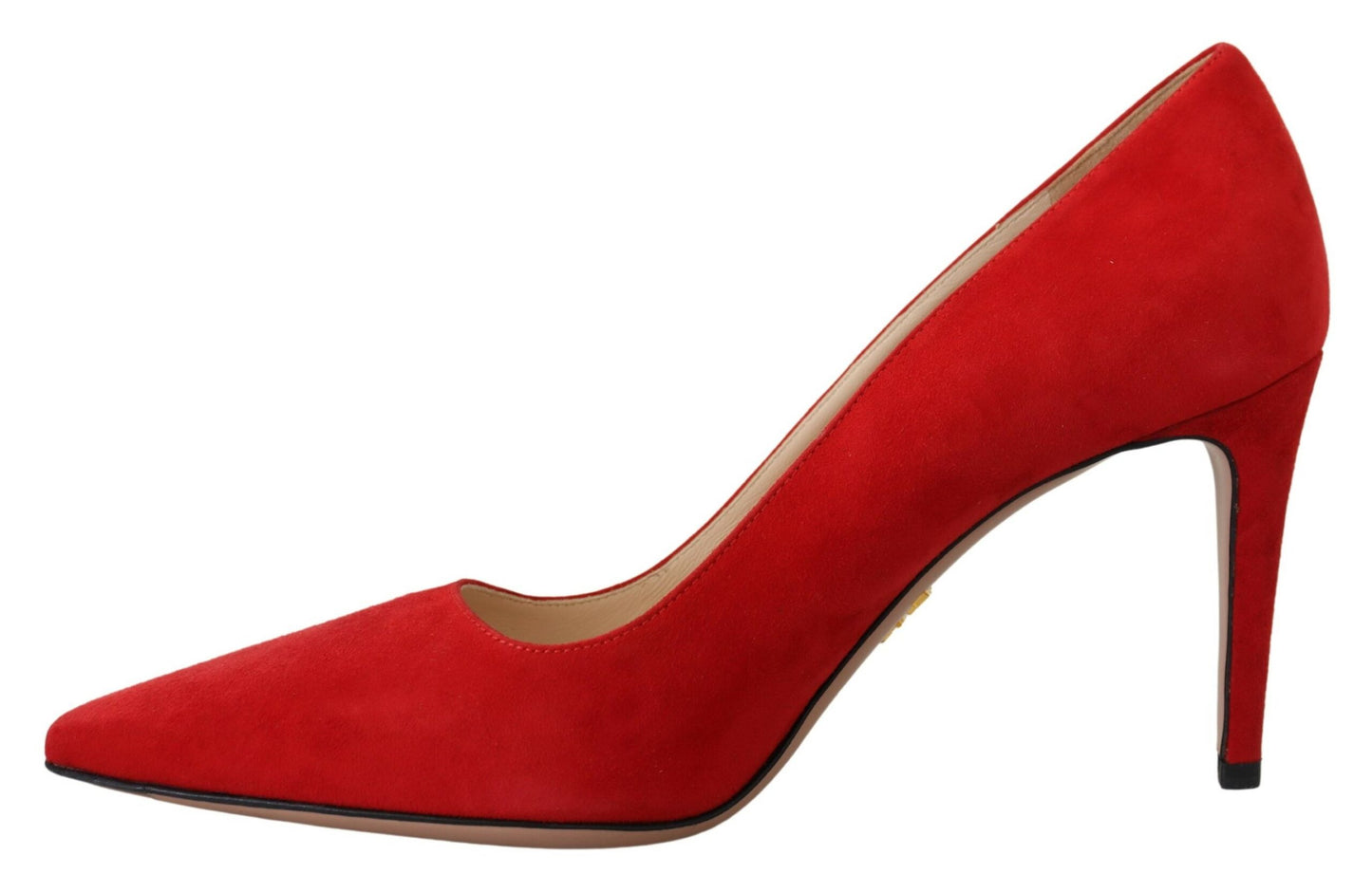 Prada Red Suede Heels - Elegance Meets Comfort