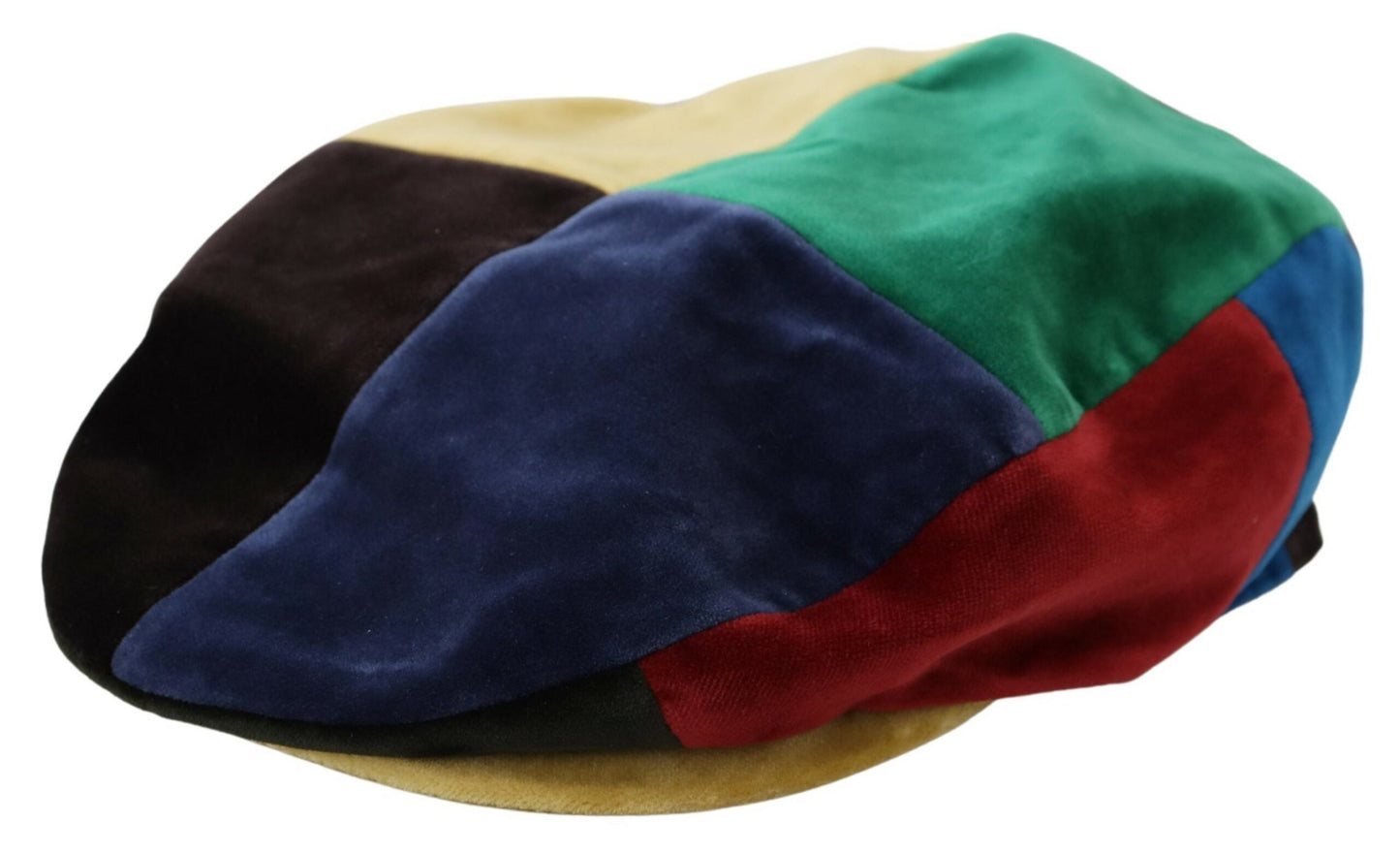 Dolce & Gabbana Elegant Multicolor Cotton Newsboy Cap