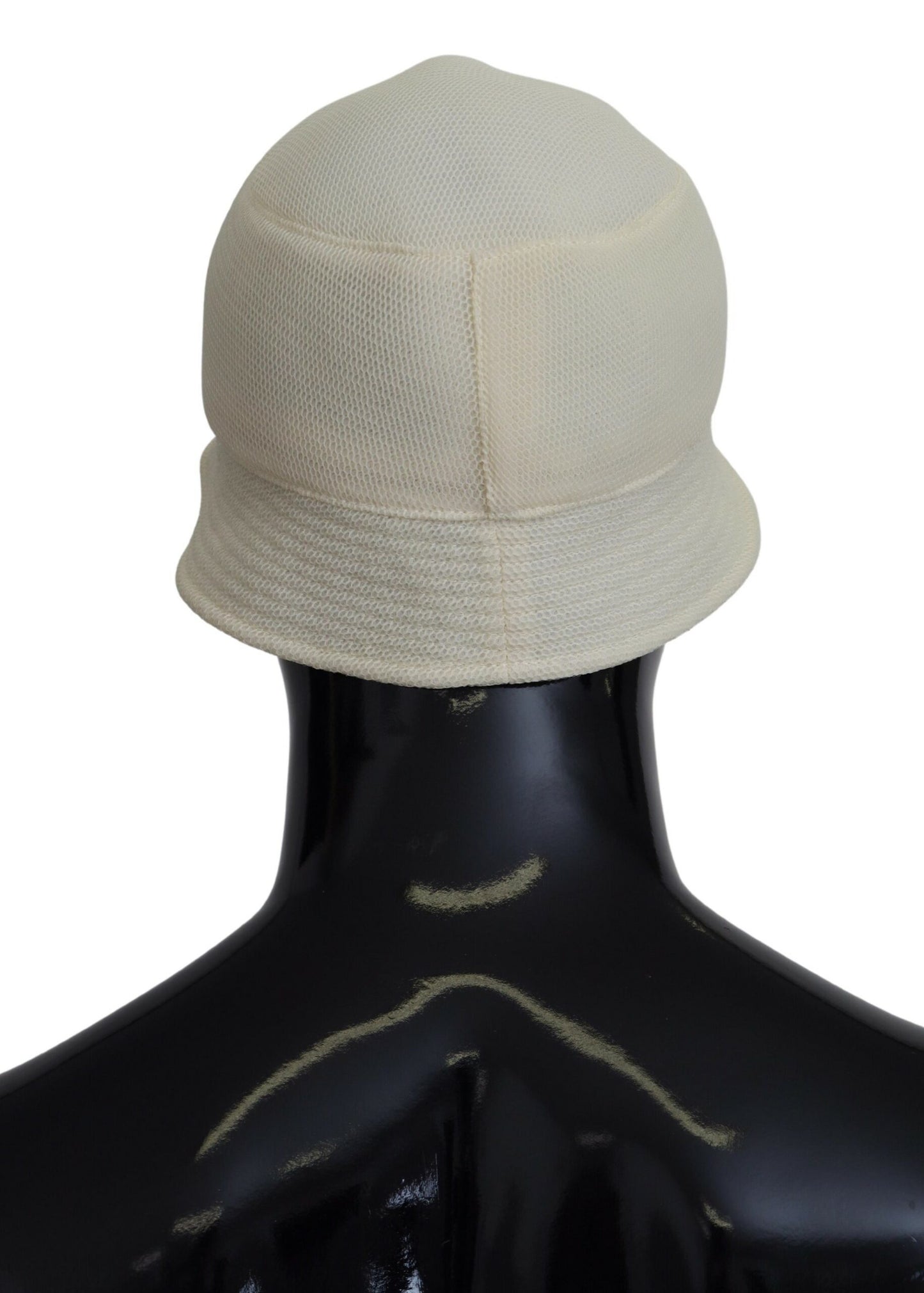 Dolce & Gabbana Elegant Off White Bucket Hat