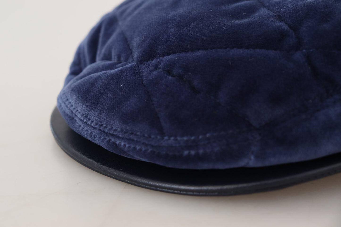 Dolce & Gabbana Chic Blue Newsboy Cap - Italian Crafted Elegance