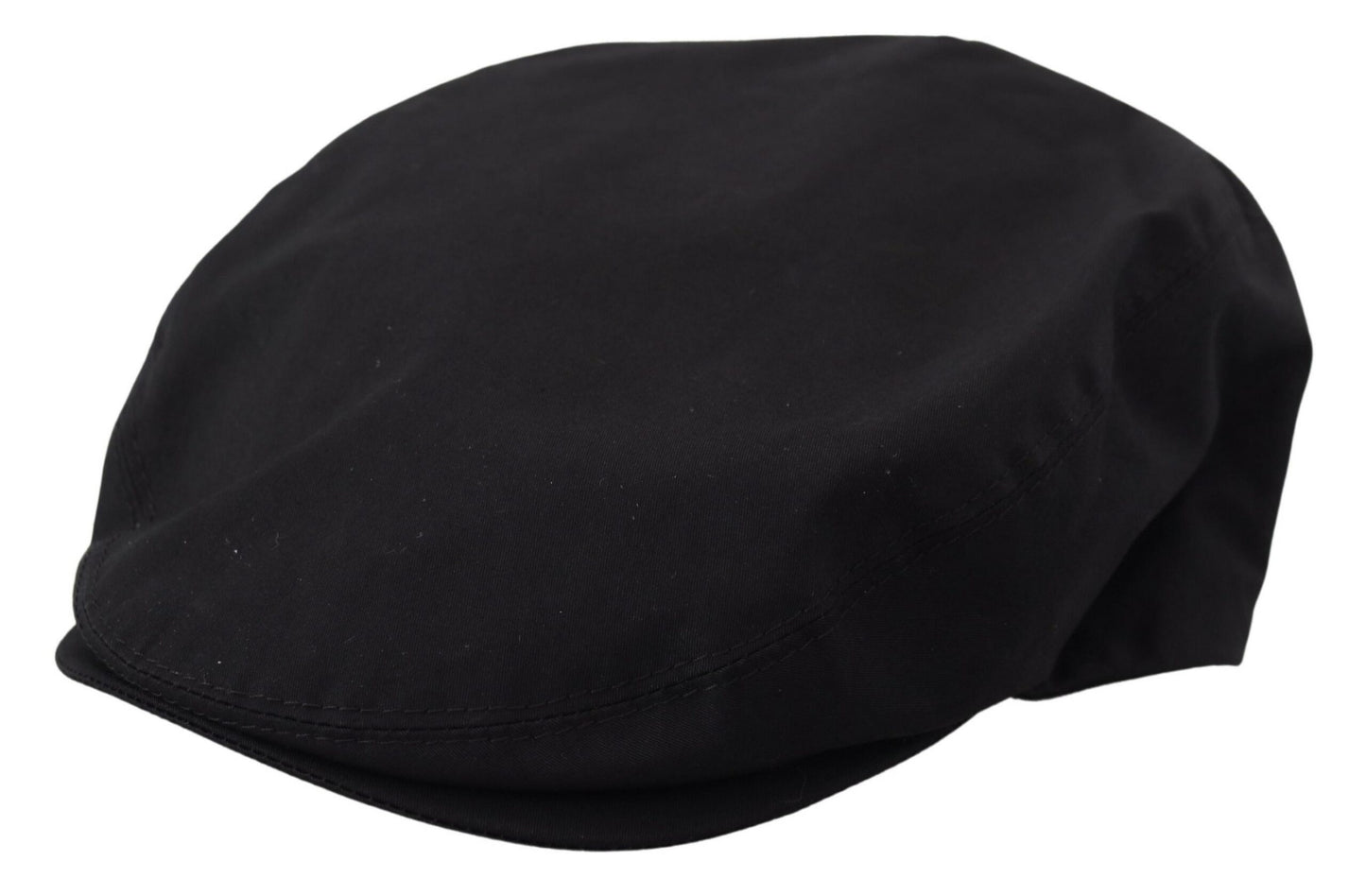 Dolce & Gabbana Elegant Black Newsboy Cap