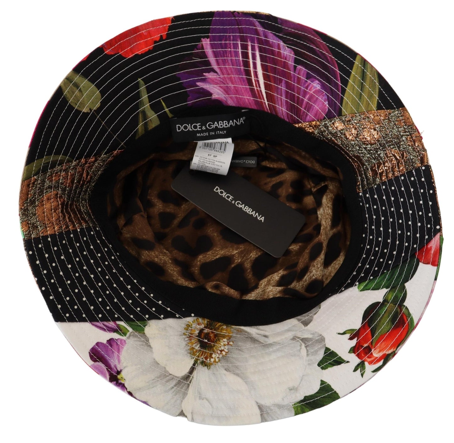 Dolce & Gabbana Elegant Multicolor Fedora Hat