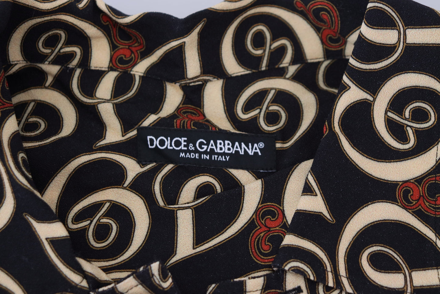 Dolce & Gabbana Elegant Multicolor Viscose Short Sleeve Shirt