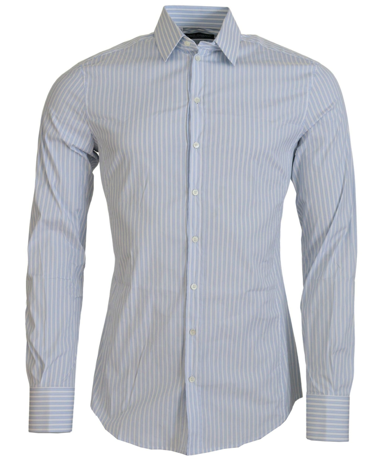 Dolce & Gabbana Elegant Striped Cotton Blend Shirt