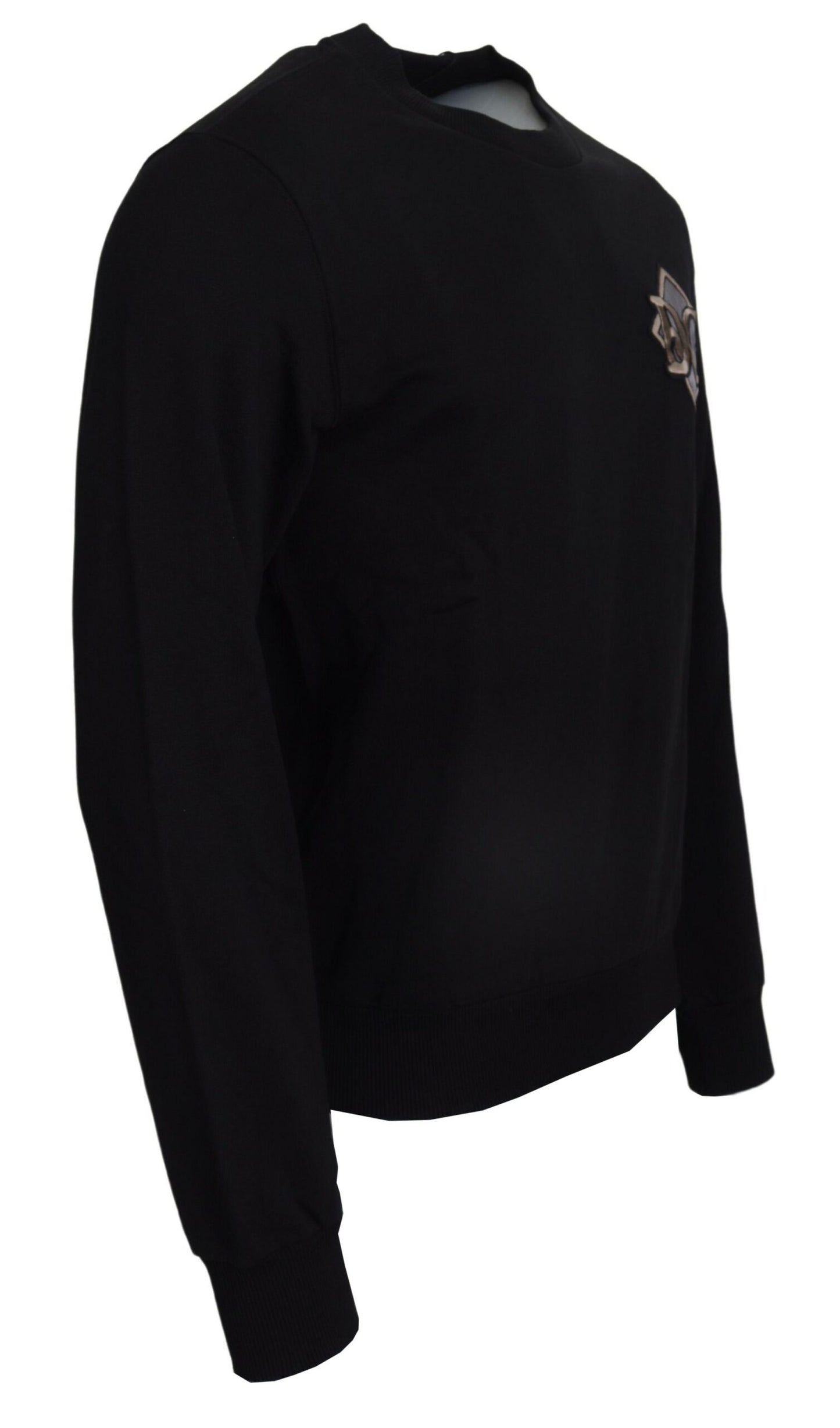 Dolce & Gabbana Elegant Embroidered Logo Cotton Sweatshirt