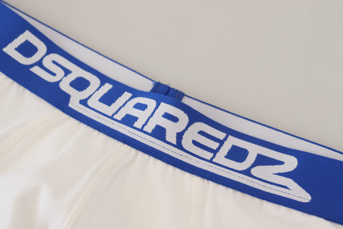 Dsquared² Classic Blue and White Stretch Briefs