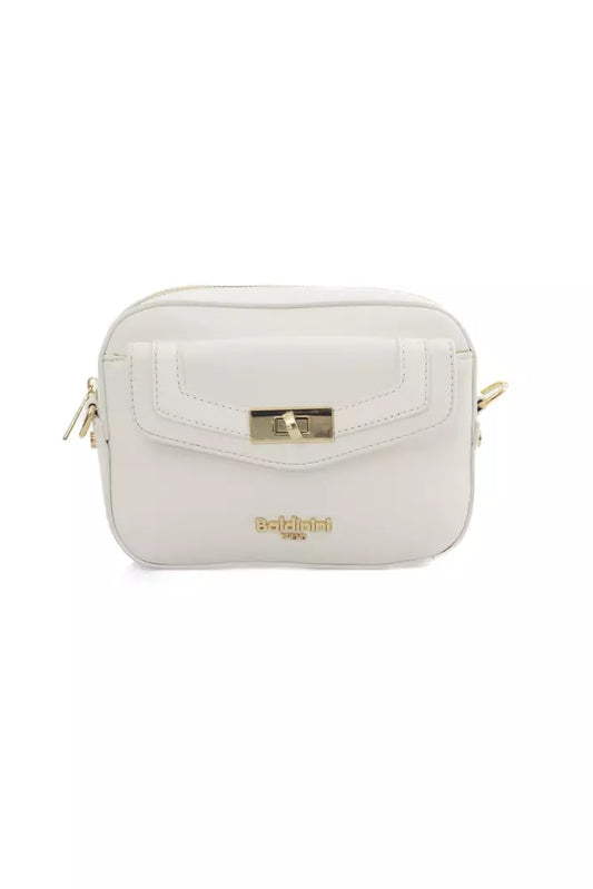 Baldinini Trend White Polyethylene Women Shoulder Bag