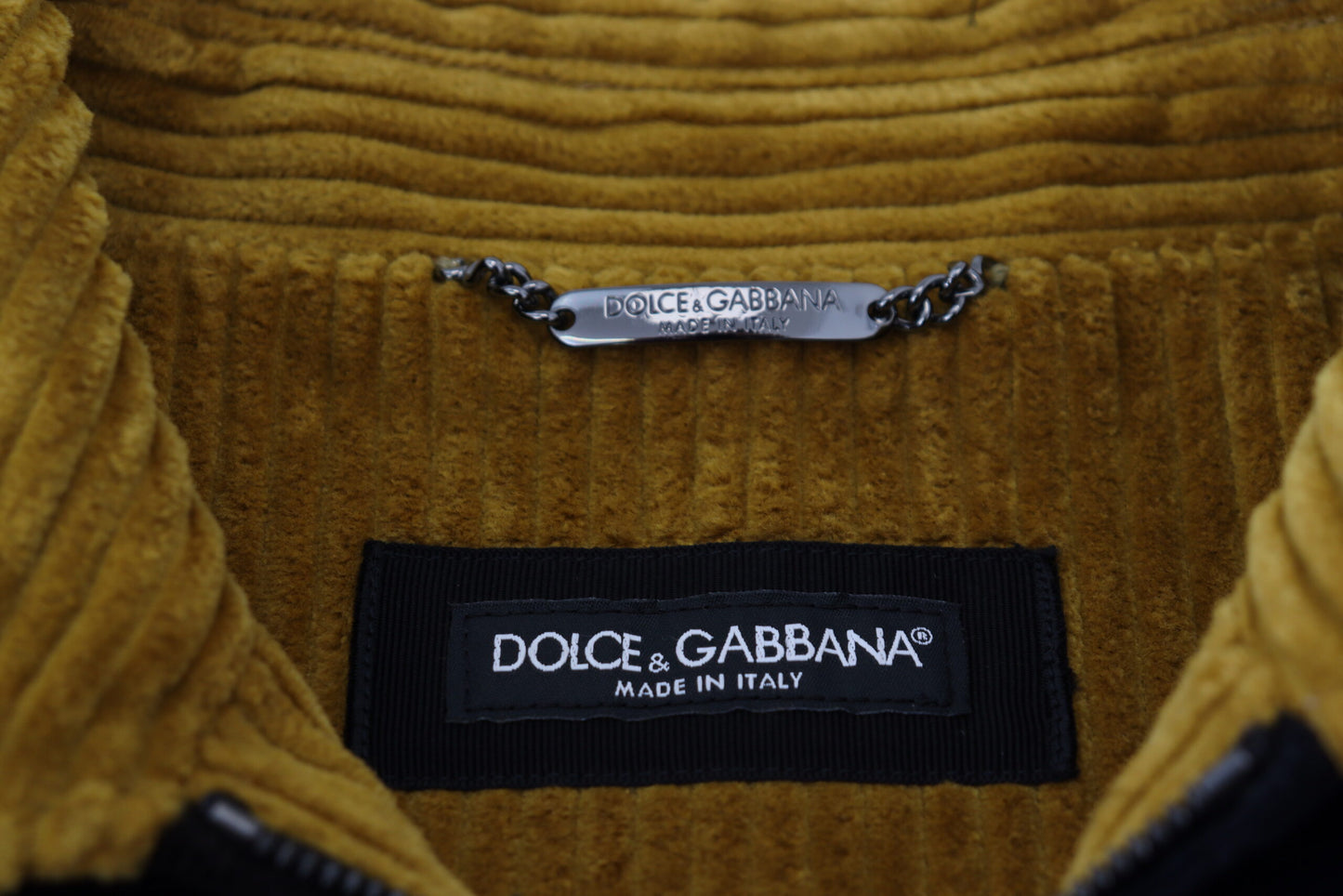 Dolce & Gabbana Multicolor Bomber Jacket with Luxe Appeal