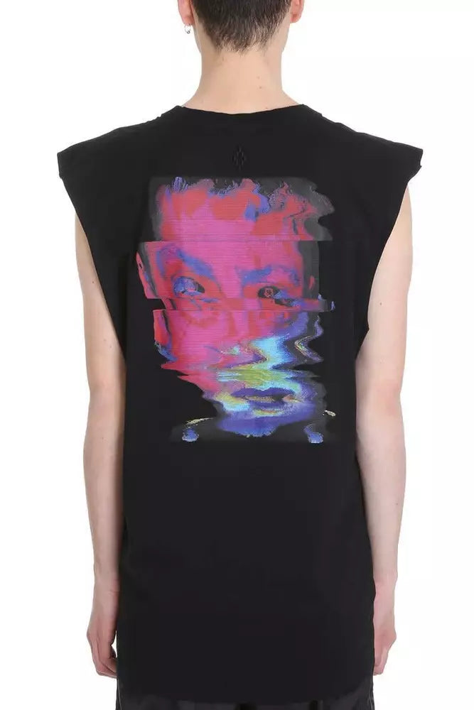 Marcelo Burlon Sleeveless Printed Emblem Shirt