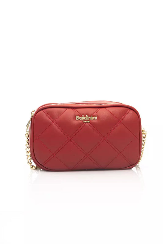 Baldinini Trend Red Polyethylene Women Shoulder Bag