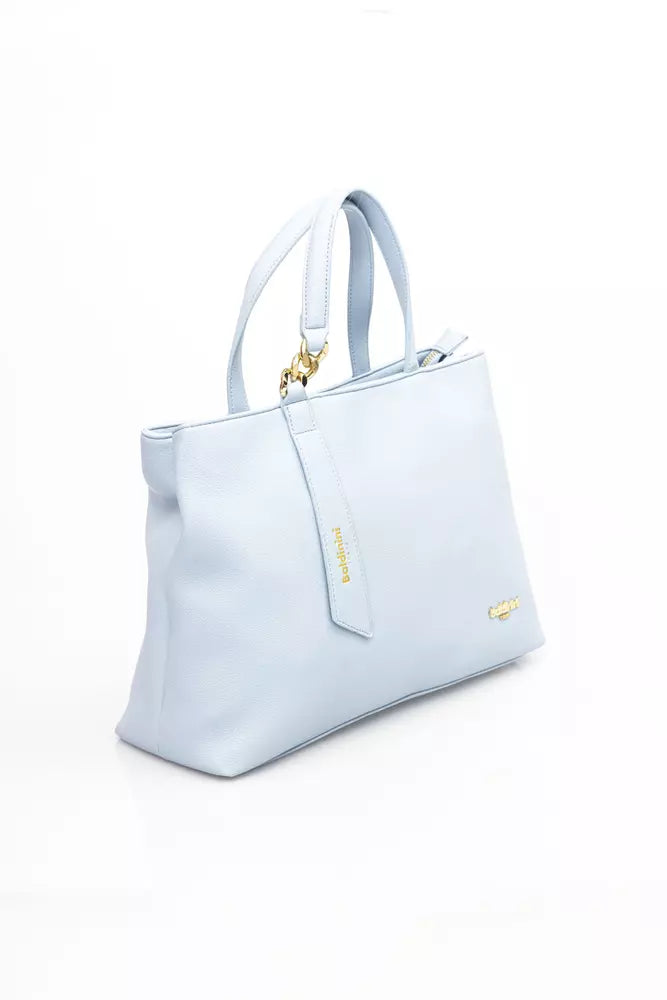 Baldinini Trend Light Blue Polyethylene Women Handbag