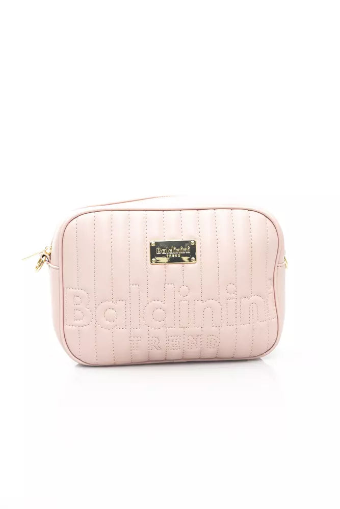 Baldinini Trend Pink Polyethylene Women Shoulder Bag