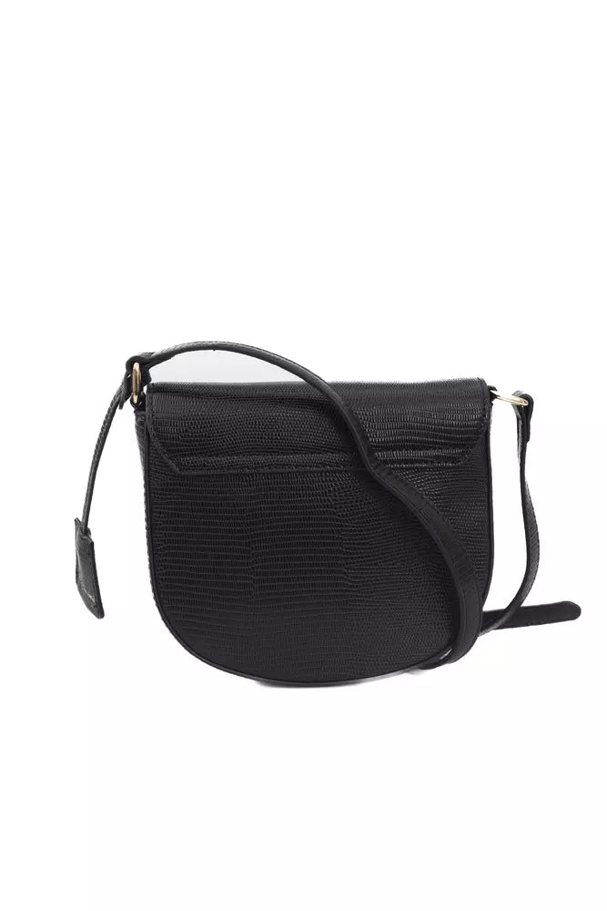 Baldinini Trend Black Polyurethane Women Crossbody Bag