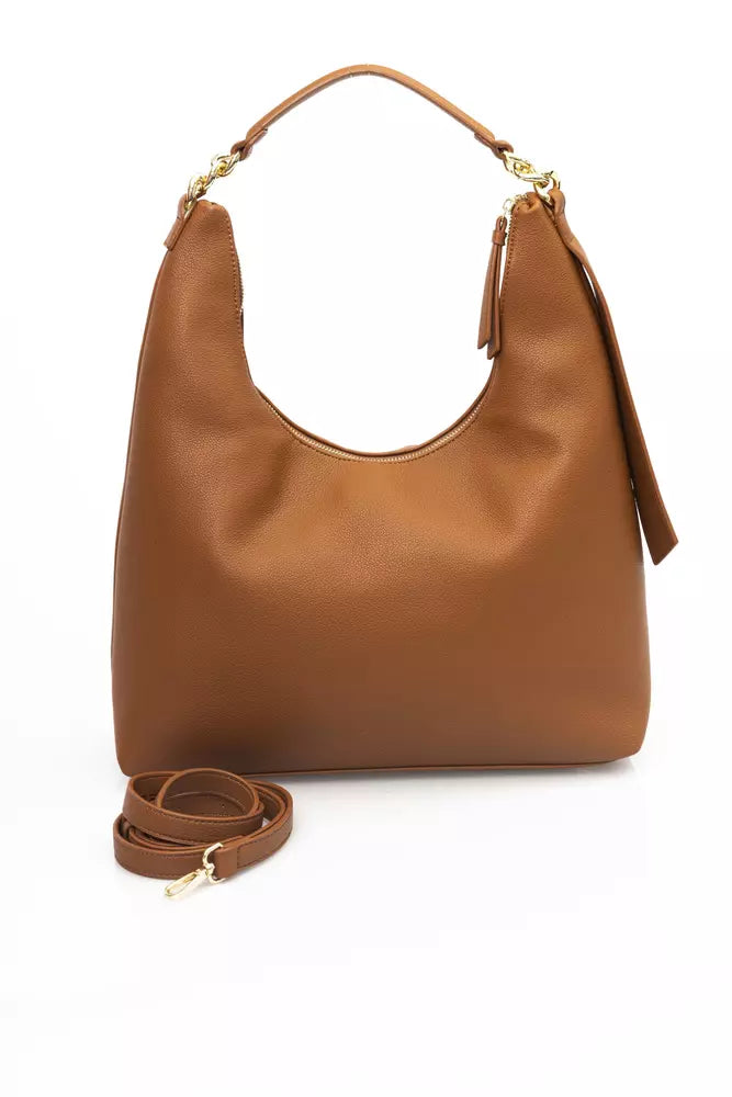 Baldinini Trend Brown Polyethylene Women Shoulder Bag