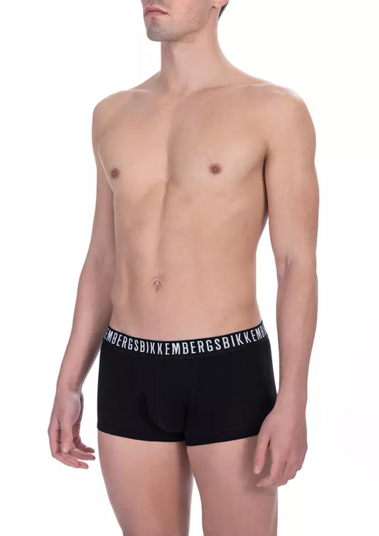 Bikkembergs Black Cotton Men's Trunk