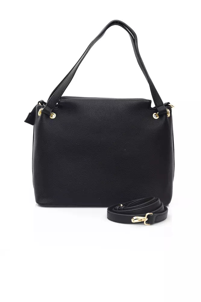 Baldinini Trend Black Polyethylene Women Shoulder Bag