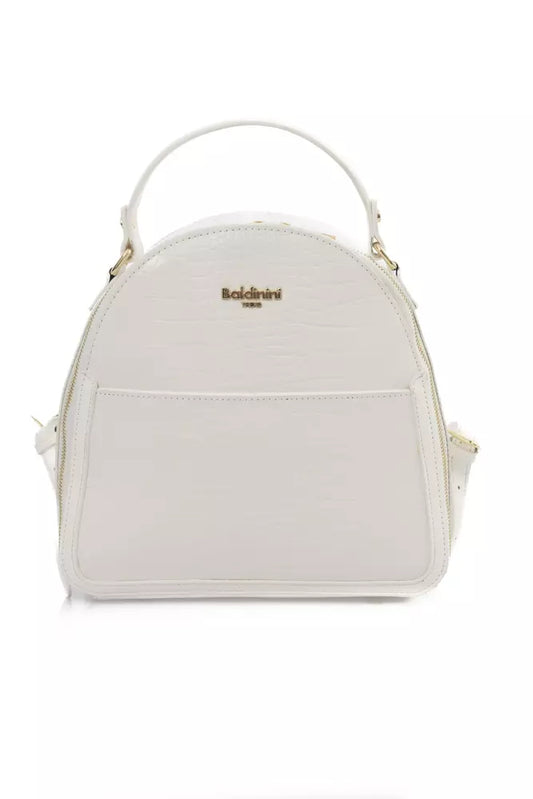 Baldinini Trend White Polyethylene Women Shoulder Bag