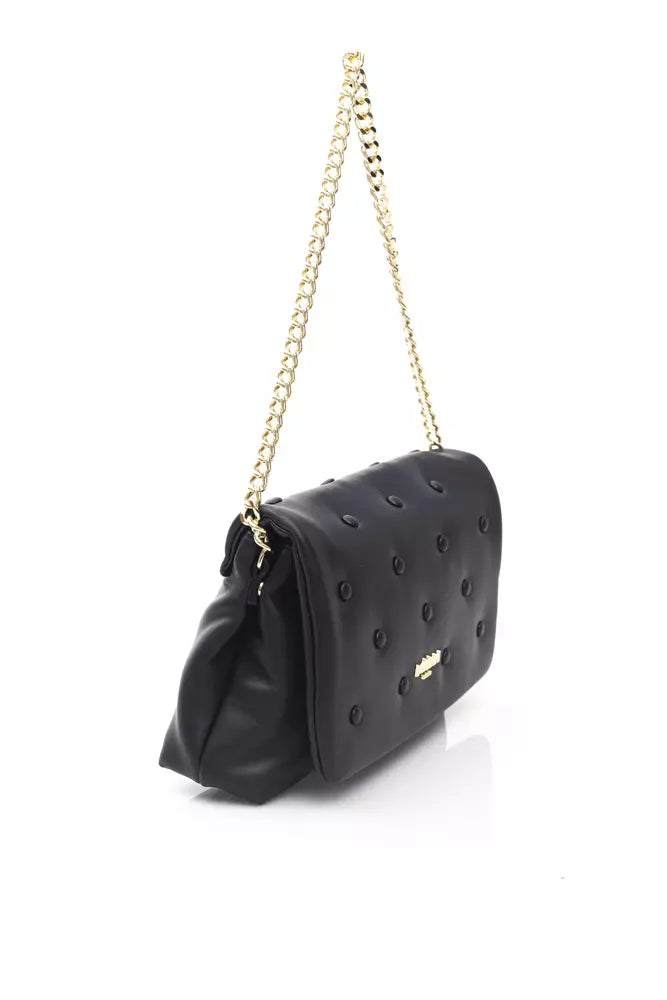 Baldinini Trend Black Polyethylene Women Shoulder Bag