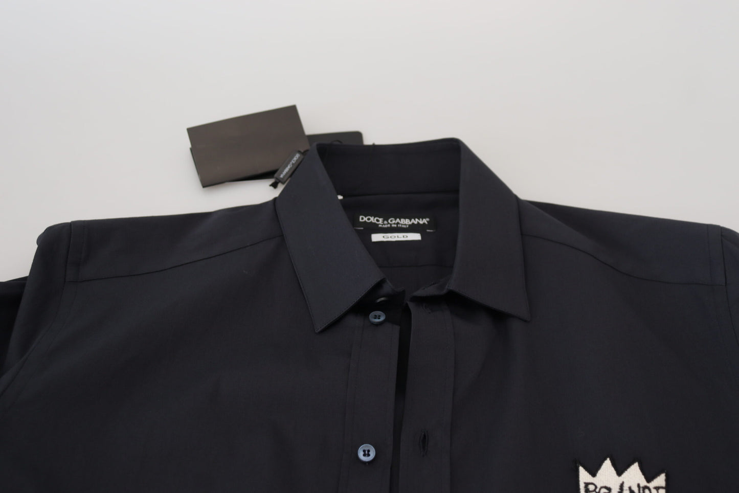 Dolce & Gabbana Elegant Black Formal Long Sleeve Shirt