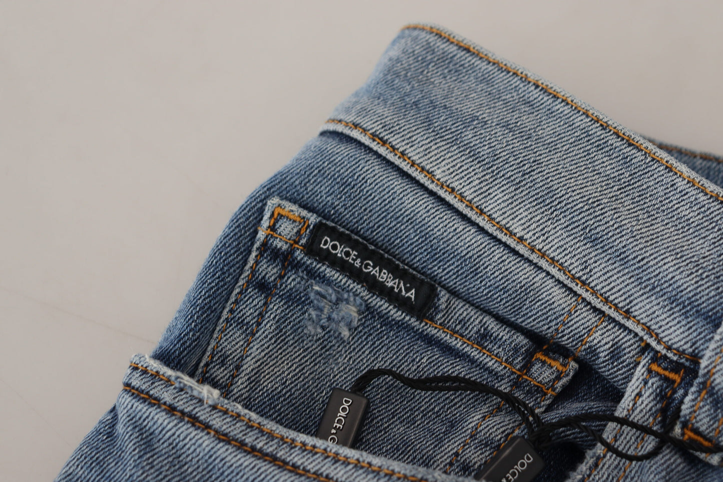 Dolce & Gabbana Chic Slim Fit Italian Denim Jeans