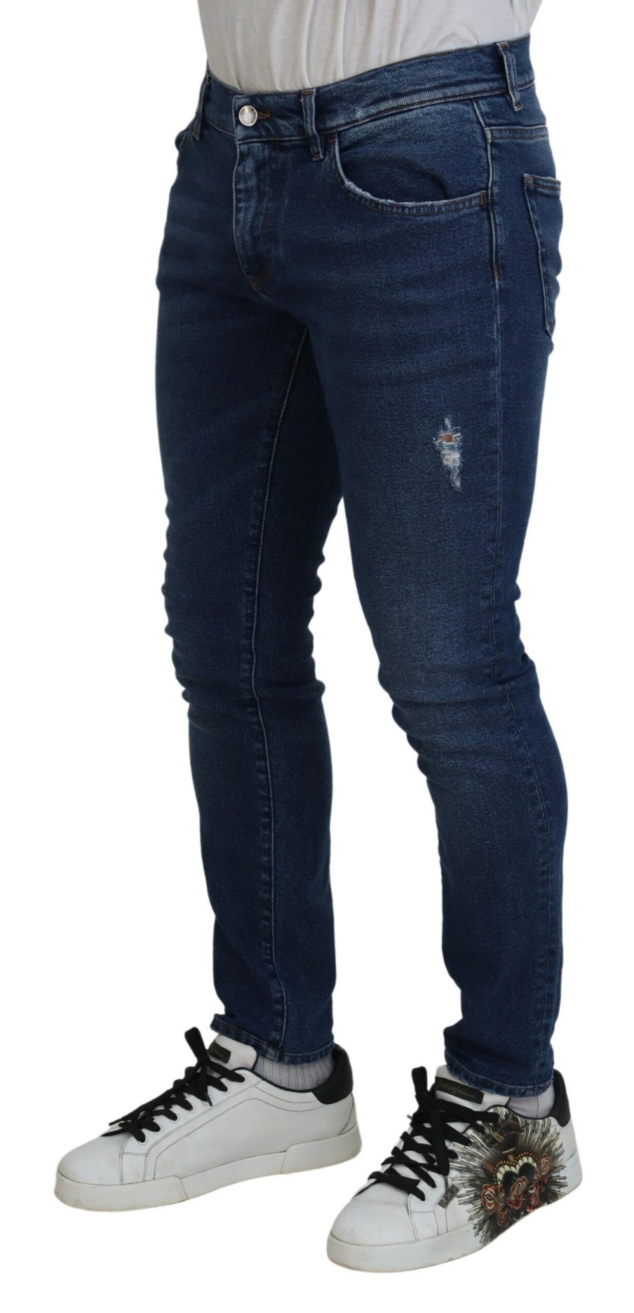 Dolce & Gabbana Sleek Italian Skinny Denim Jeans