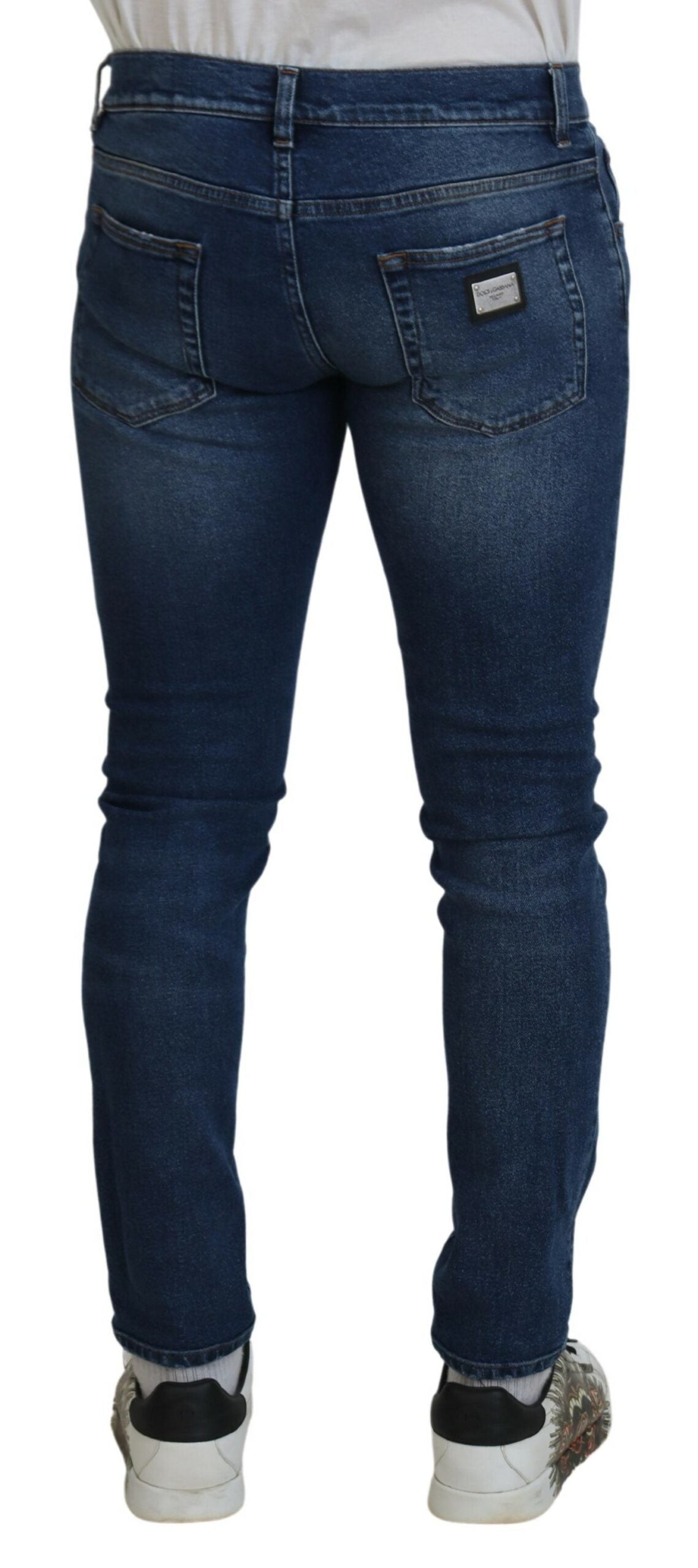 Dolce & Gabbana Sleek Italian Skinny Denim Jeans