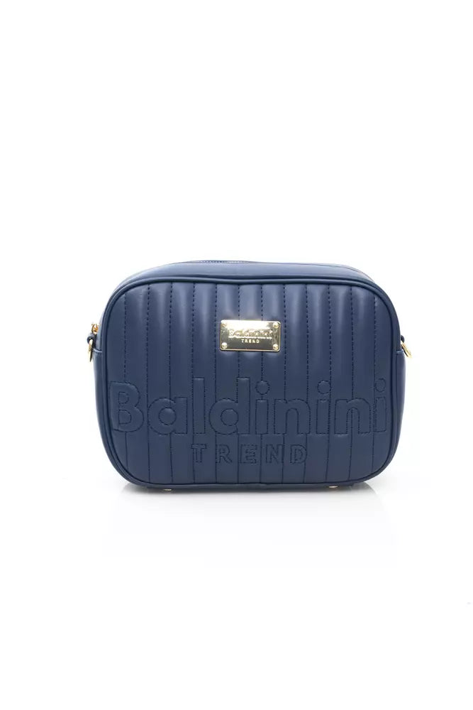 Baldinini Trend Blue Polyethylene Women Shoulder Bag