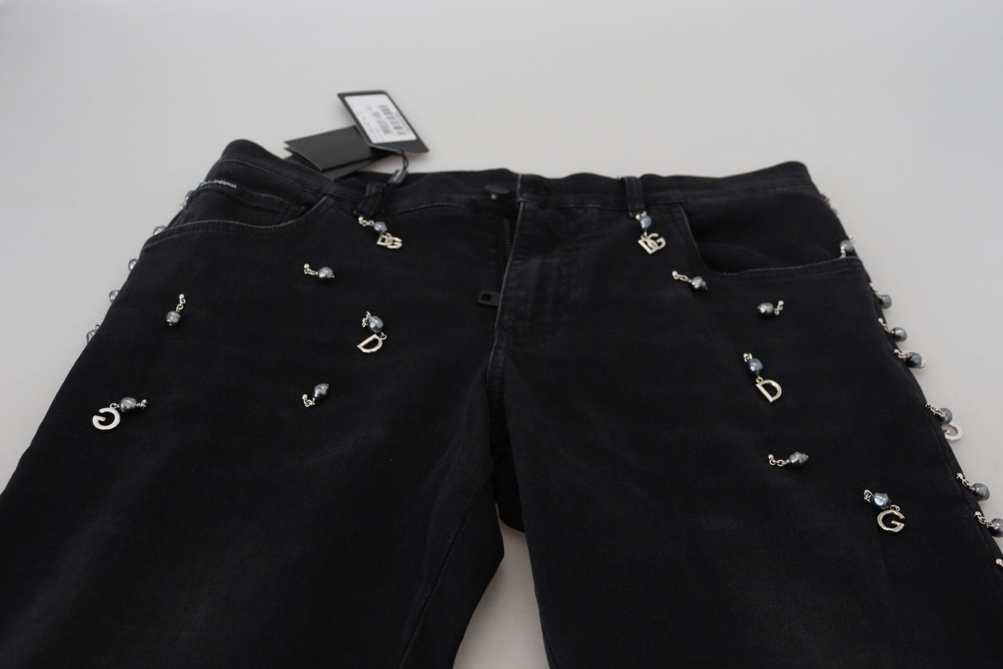 Dolce & Gabbana Elegant Embellished Skinny Jeans