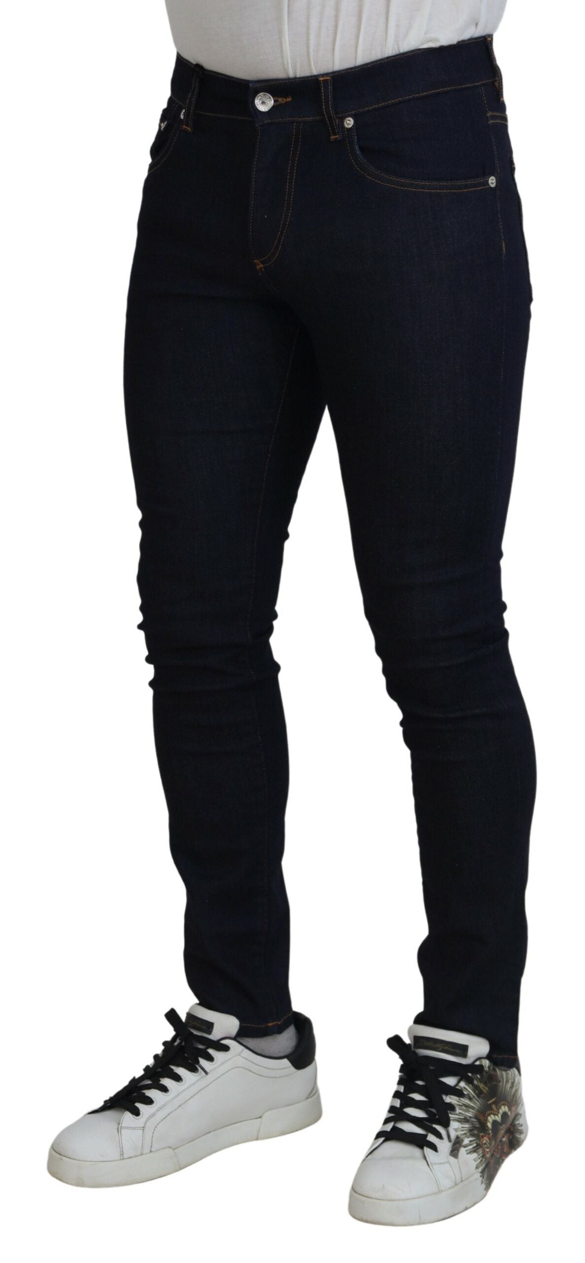 Dolce & Gabbana Chic Skinny Denim Jeans for the Fashion-Forward