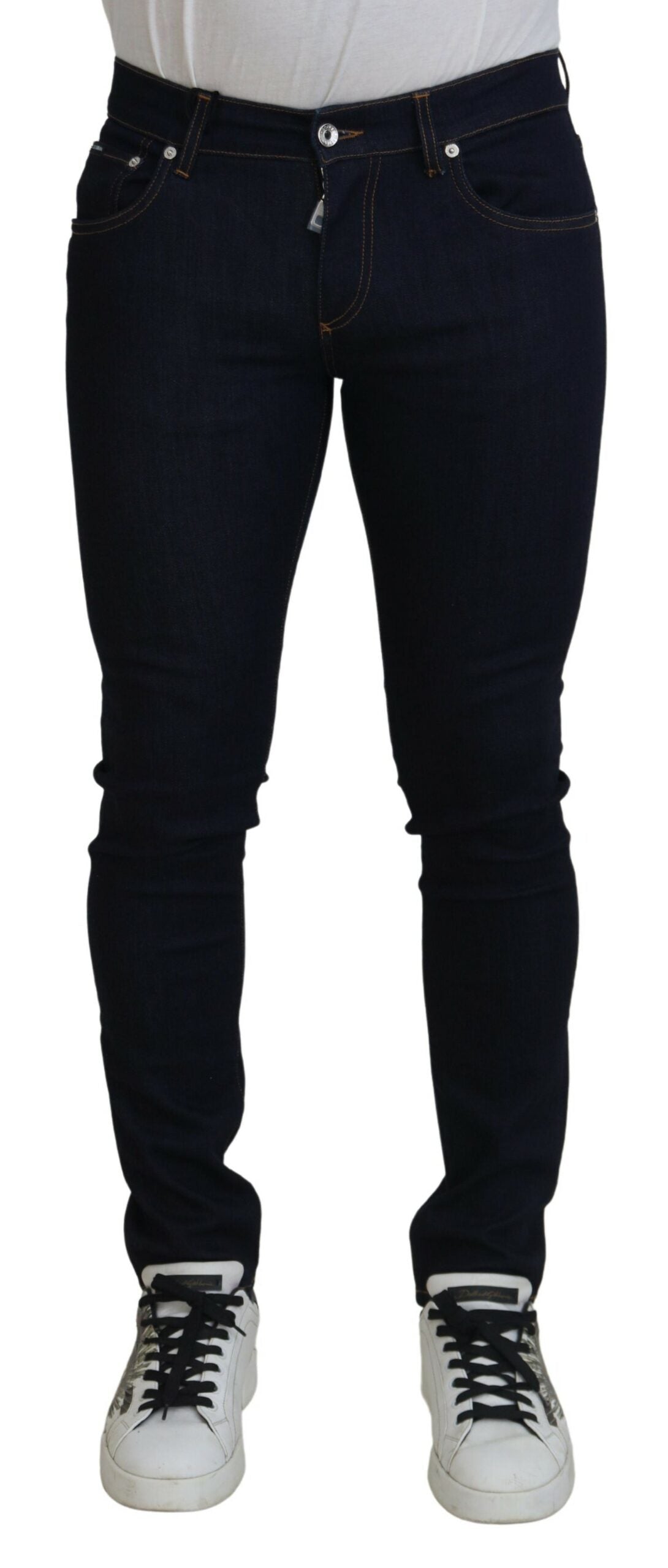 Dolce & Gabbana Timeless Blue Skinny Designer Jeans