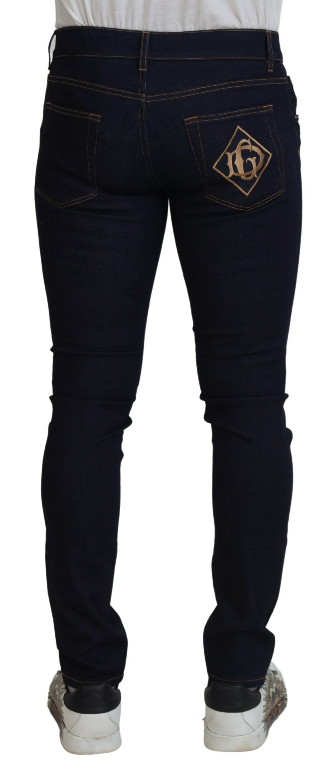 Dolce & Gabbana Timeless Blue Skinny Designer Jeans