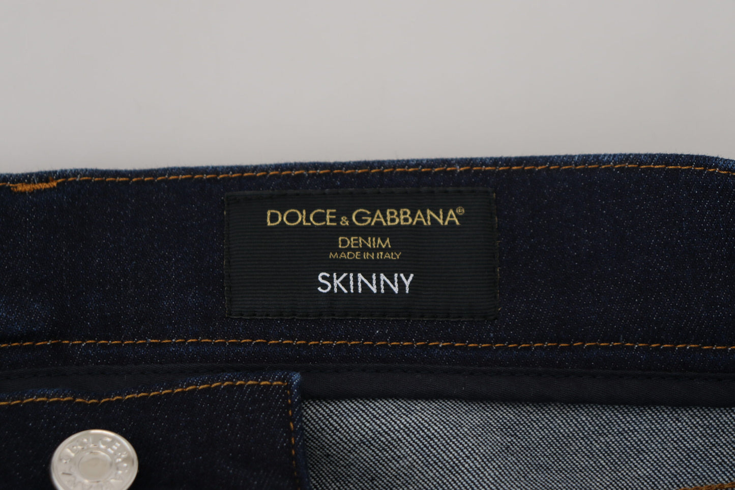 Dolce & Gabbana Timeless Blue Skinny Designer Jeans