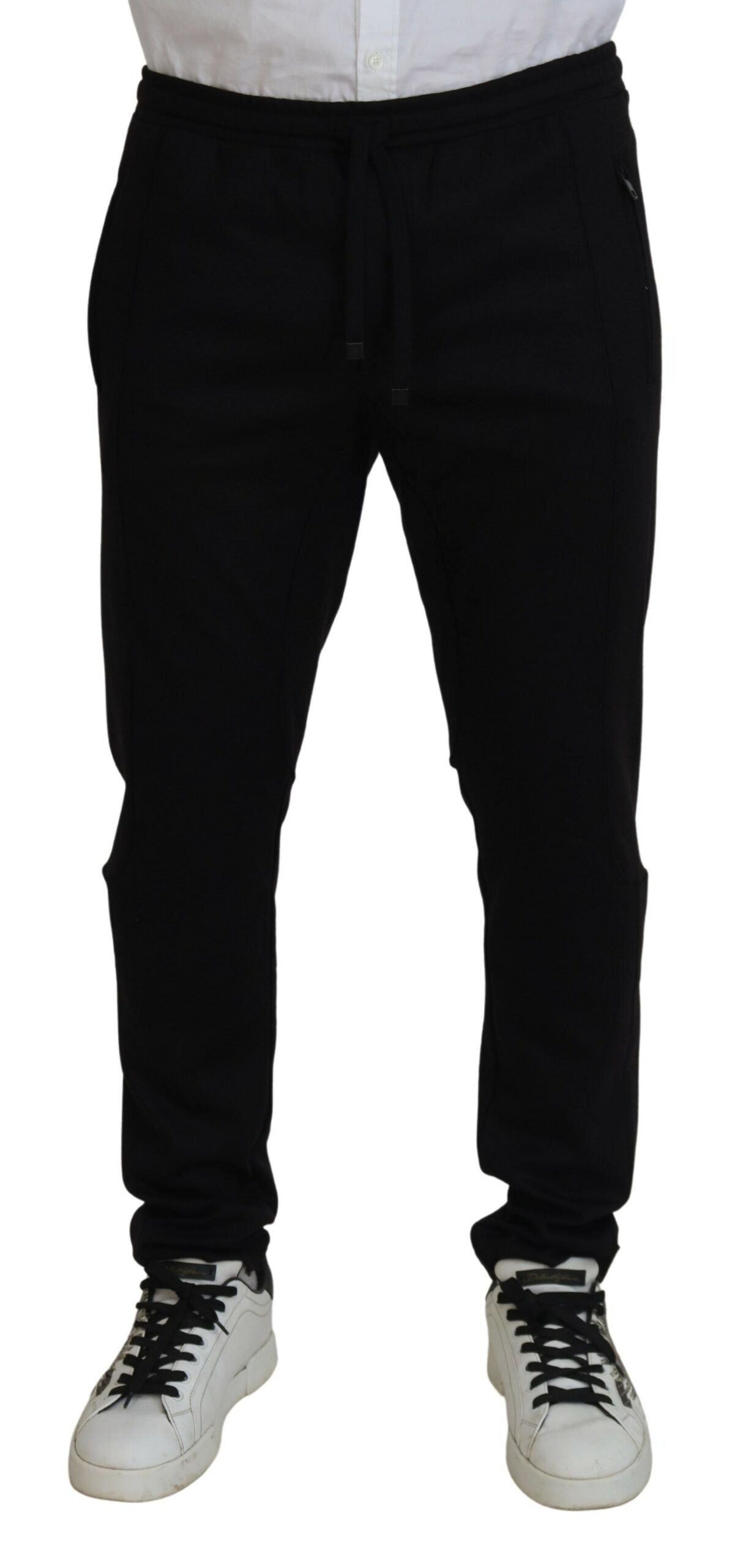 Dolce & Gabbana Elegant Black Jogger Pants - Versatile & Stylish