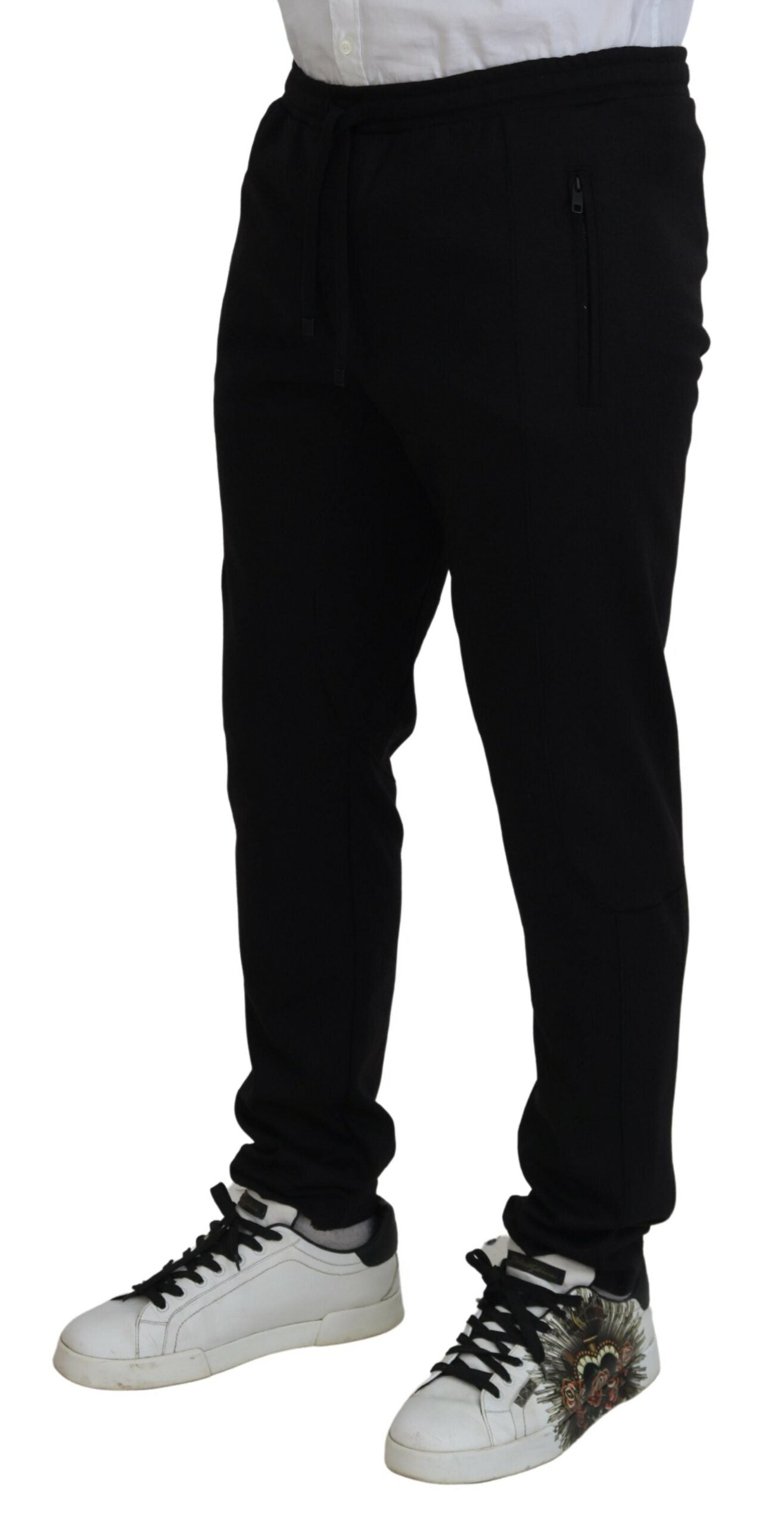 Dolce & Gabbana Elegant Black Jogger Pants - Versatile & Stylish