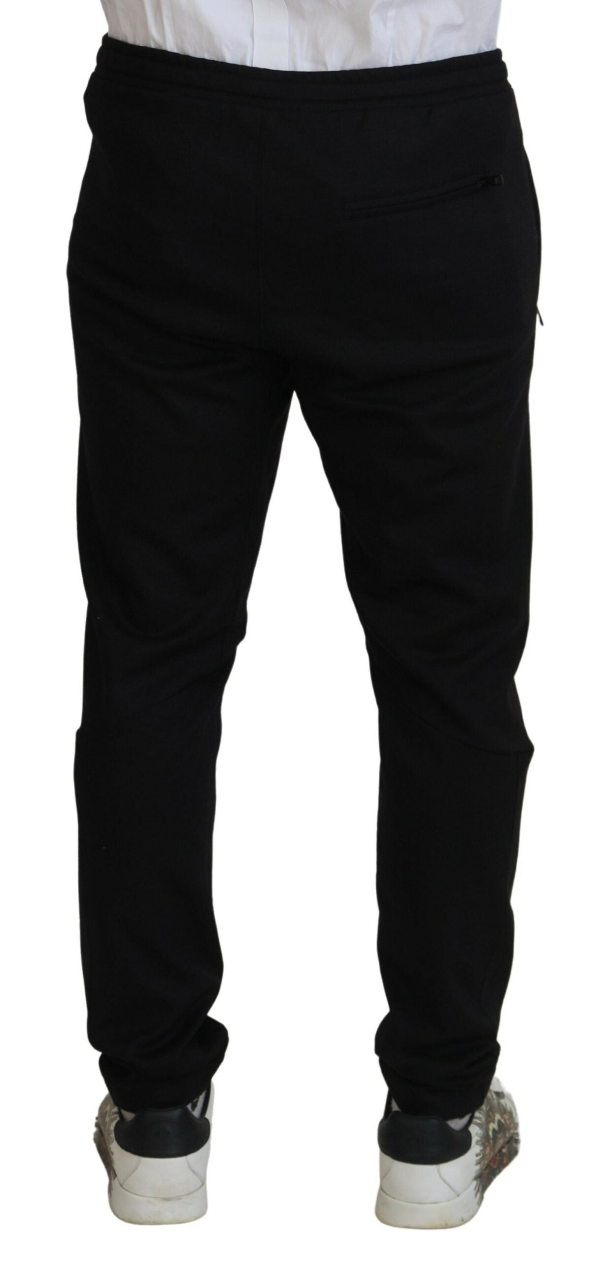 Dolce & Gabbana Elegant Black Jogger Pants - Versatile & Stylish