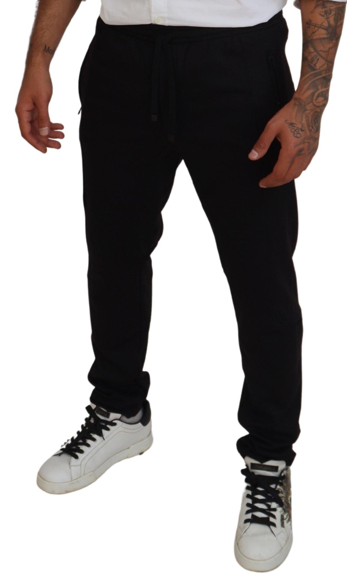 Dolce & Gabbana Elegant Black Jogger Pants - Versatile & Stylish