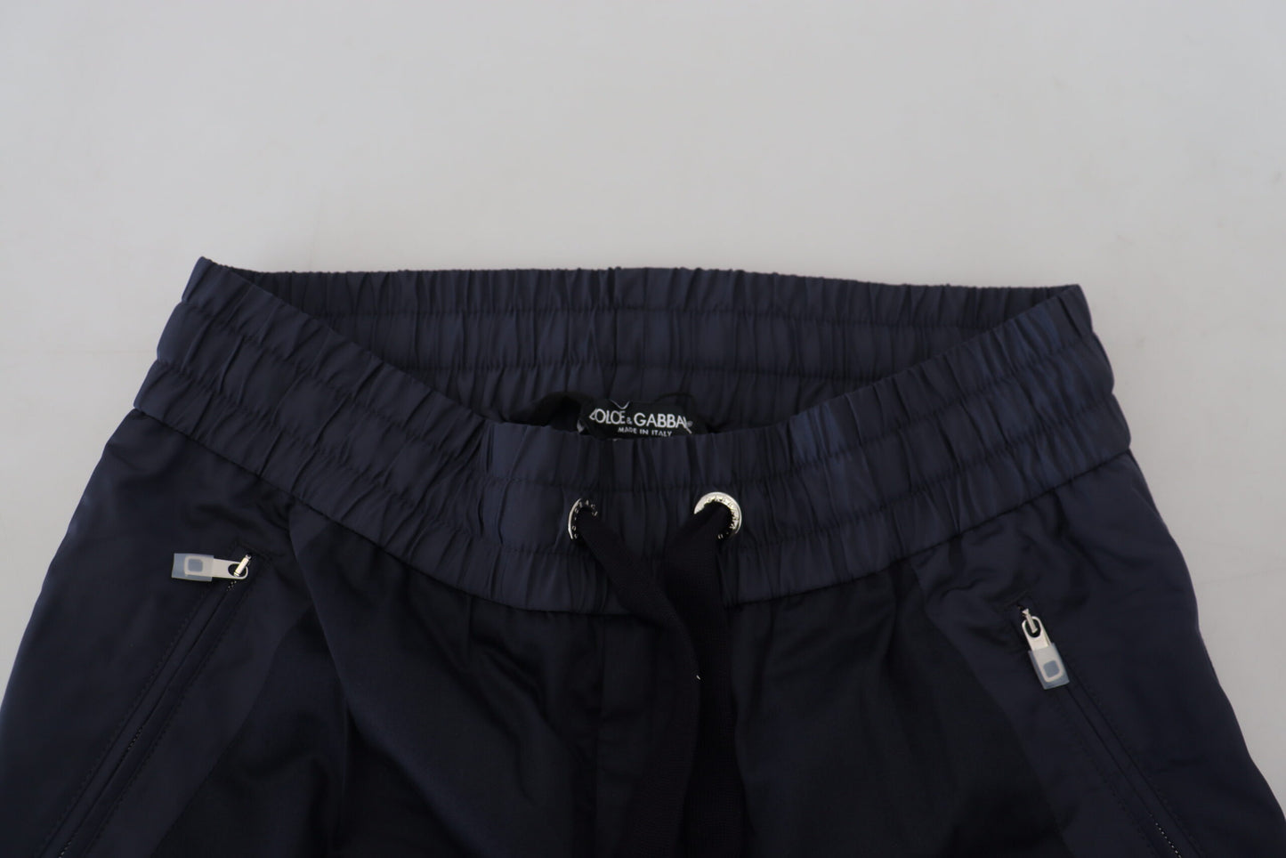 Dolce & Gabbana Elegant Dark Blue Jogger Pants